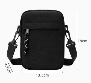 حقائب صغيرة متقاطعة مع الجسم متقاطعة مع حروف مخصصة حقائب يد للرجال والنساء - Product Image 2