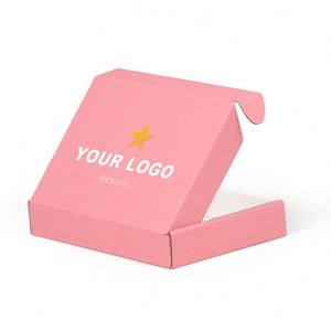 Cajas de Papel Kraft Reciclado Recubierto Ecológico de Alta Calidad, Caja de Envío Corrugada Extra Resistente Personalizada - Product Image 1