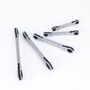 Tùy Chỉnh 5 Mảnh Metric Linh Hoạt Ratcheting Cờ Lê Đặt Ô Tô Sửa Chữa Ratchet Cờ Lê Công Cụ Thiết Lập - Product Image 4