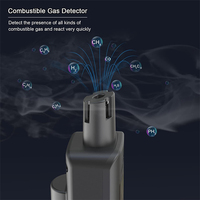 Analyseurs industriels de gaz CO inflammables très sensibles Petit détecteur de fuite combustible portatif de style stylo