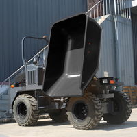 Mini camion à benne basculante compact Mini chargeur Mini tracteur avec roues certifiées CE EPA Moteur diesel à godet rotatif à 260 ° à vendre