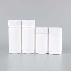 Botella de HDPE con Tapa a Prueba de Niños CRC, 100ml 150ml 200ml 300ml 5oz 10oz, Envase de Plástico Blanco Vacío para Píldoras Farmacéuticas - Product Image 6