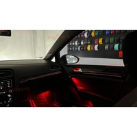 Pour Volkswagen VW Golf 7 MK7, éclairage intérieur de voiture, mise à niveau de l'éclairage ambiant LED style ciel étoilé, pièces automobiles