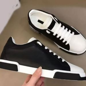Chaussures de marche tendance en cuir véritable de haute qualité, style designer, à lacets, plateforme, talon épais, semelle extérieure en caoutchouc antidérapante - Product Image 1