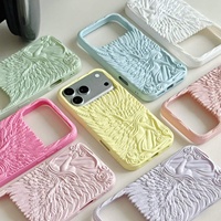 Coque de téléphone Ailes d'Ange Couleurs Bonbon pour iPhone 18 Pro Max, Housse Souple pour iPhone 17 Air, Coque Exclusive pour Filles
