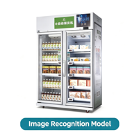 Armoire Réfrigérée Distributrice Intelligente Autonome – Machine de Vente Libre-Service avec SDK pour Fruits, Légumes, Boissons, Snacks et Aliments – Idéale pour Supermarchés