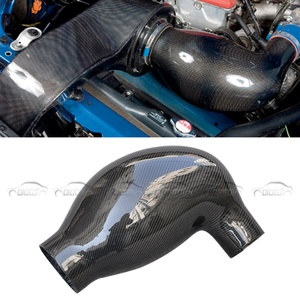 ท่ออากาศเข้าเครื่องยนต์ทรงกลมคาร์บอนไฟเบอร์แบบ J สำหรับ Honda S2000 AP1 AP2 อุปกรณ์ตกแต่งรถยนต์ ปี 2004+ - Product Image 5