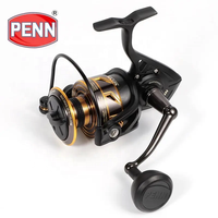 Moulinet de Pêche en Mer Penn Reel Battle III FJORD, Moulinet Spinning et Jigging pour Gaucher, Idéal pour la Traîne en Bateau