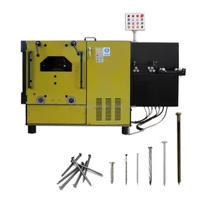 Advanced Technology Wire Nail Making Machine Automatic High Speed Nail Factory Setup