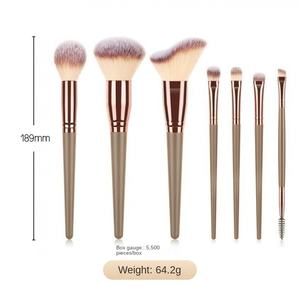 Ensemble de pinceaux de maquillage fond de teint fard à paupières Blush surligneur doux moelleux correcteur Kabuki mélange brosse outil de beauté féminine - Product Image 6