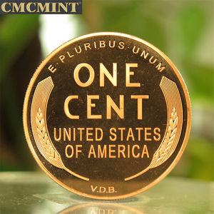 Moedas de metal comemorativas, peças de artes jumbo penny 1 oz. 999 - Product Image 2