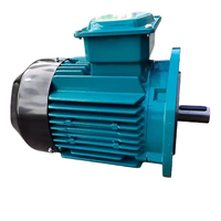 Moteur AC triphasé professionnel à fréquence variable 50Hz avec ventilateur indépendant haute efficacité IE3 pour commande de machines-outils CNC