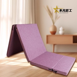 Colchón Híbrido Plegable para Siesta y Yoga, Directo <span class=keywords><strong>de</strong></span> Fábrica, Individual, Portátil, <span class=keywords><strong>de</strong></span> <span class=keywords><strong>Espuma</strong></span>, con Almohada, Ideal para la Oficina - Product Image 4