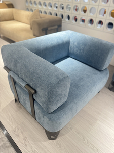 Canapé modulaire sectionnel élégant et moderne en velours côtelé <span class=keywords><strong>gris</strong></span>, sans armature, compressé, à modules détachables, rembourré, anti-acariens pour - Product Image 3