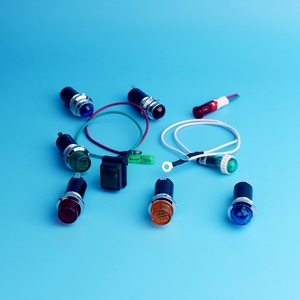 China Manufacturer of Switch pilot Lights 220V <strong>Indicator</strong> Light Switch <strong>Indicator</strong> Light Buzzer - Product Image 5