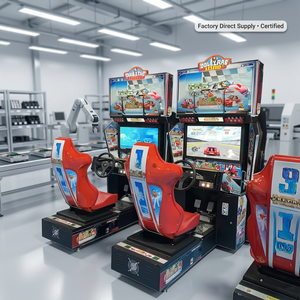 Máquina de Juego de Carreras Arcade HD con Enchufe Estadounidense, Gabinete Operado con Monedas para Centros de Juegos Comerciales en Interiores - Product Image 1