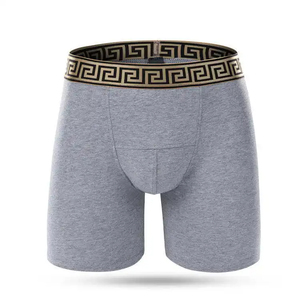 Nuovo Marchio: <span class=keywords><strong>Boxer</strong></span> da Uomo a <span class=keywords><strong>Gamba</strong></span> <span class=keywords><strong>Lunga</strong></span> 95% Cotone 5% Spandex, Vita Media, Design Innovativo, Pantaloncini <span class=keywords><strong>Boxer</strong></span> da Uomo - Product Image 4