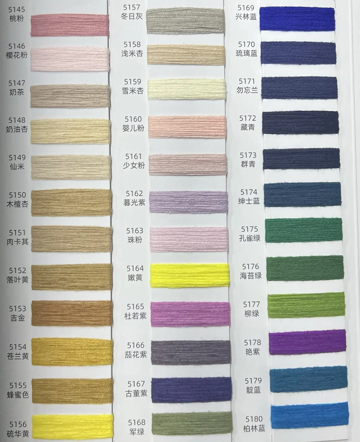 60% algodón 40% fibra acrílica a granel 16S/2 hilo teñido con más de 200 colores productos listos para elegir