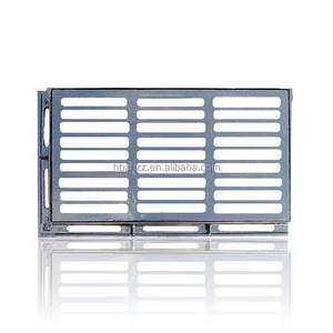 כבד יצוק ברזל ניקוז grate כיסוי עמיד אש ברזל יצוק מדרכה - Product Image 3