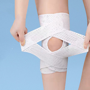 Özel spor dizlik Unisex koşucu diz sıkıştırma kolları bacak kollu diz açık basketbol voleybol için destek - Product Image 5