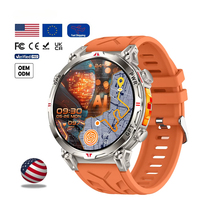 Montre connectée avec suivi d'activité, GPS, boussole, surveillance de la santé, notifications push, autonomie de 5 à 10 jours pour Android