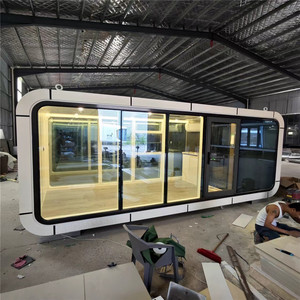 <span class=keywords><strong>Cabina</strong></span> Luban Hotel residenziale 40ft contenitore casa spazio capsula prefabbricata moderna <span class=keywords><strong>cabina</strong></span> <span class=keywords><strong>Mobile</strong></span> - Product Image 4