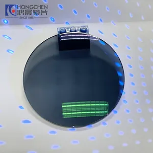 Hongchen Fabricantes de lentes ópticas anti-luz azul CR39 Spin Coating lentes ópticas fotocromáticas azuis para uso ao ar livre