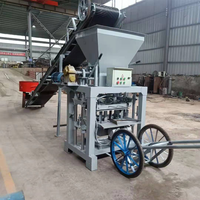 Machine de vente directe d'usine pour la fabrication des briques machines manuelles de fabrication de briques pour les pavés routiers