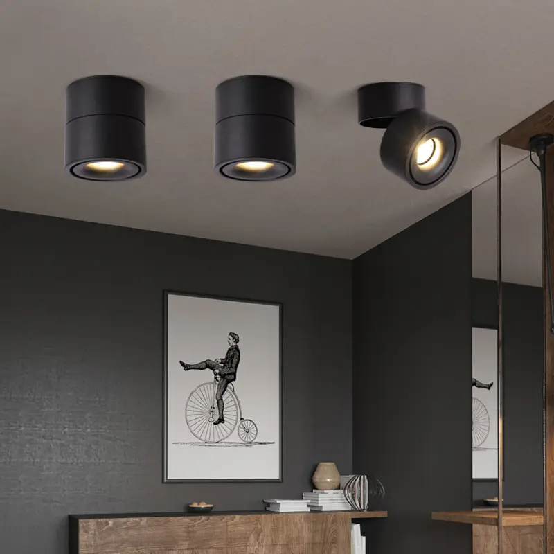 Lampu plafon LED rumah gaya Modern, lampu sorot LED plafon untuk dekorasi dalam ruangan Modern