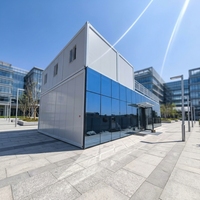 Villa modulaire en conteneurs moderne à haute efficacité énergétique