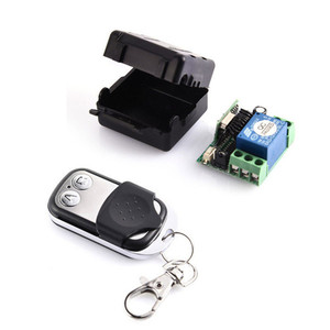 AOKE <span class=keywords><strong>RF</strong></span> không dây điều khiển từ xa thiết bị chuyển mạch DC12V 1CH Relay chuyển 10A phổ điều khiển từ xa 433Mhz latched Receiver - Product Image 2