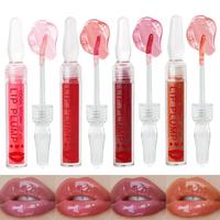 Gloss à lèvres liquide transparent waterproof personnalisé, effet repulpant, hydratant, végétalien, teinté, à marque privée