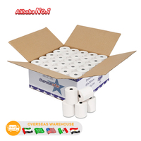 57X40Mm Creditcard Mobiele Bluetooth Wifi Printer Thermisch Papier Rollen Terminal Thermisch Bonpapier Papier