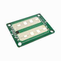 Modul Sensor Radar Gelombang Milimeter 24G LD303 Penginderaan Bergerak Cerdas Output Port Serial TTL Jarak Tanpa Pemasangan