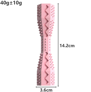 Juguete Masticable para Perros, Barra Hexagonal Divertida con Dispensador de Comida, Juguete para Limpiar los Dientes y Masticar - Product Image 6