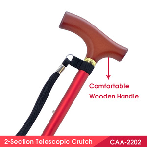Bastón antideslizante ajustable con punta de goma para mayor estabilidad - Product Image 2