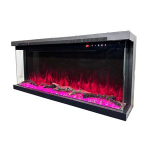 <span class=keywords><strong>Caminetto</strong></span> elettrico a LED da 40 pollici per riscaldamento a parete con TV, materiale metallico per installazione integrato per alberghi - Product Image 6