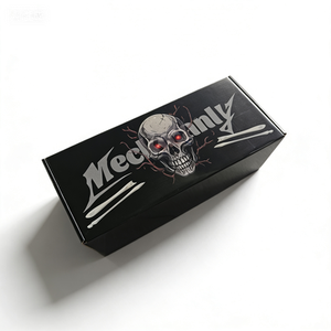 2026 Wholesale <b>Large</b> Black Cardboard Paper Mailing Apparel <b>Box</b> Custom Logo Printed <b>Box</b> - Product Image 4