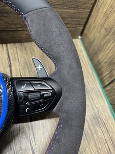 Volant sport personnalisé M avec palettes de changement de vitesse pour <span class=keywords><strong>BMW</strong></span> F20 <span class=keywords><strong>116i</strong></span> 118i 120i 125i 2011-2019 - Product Image 3