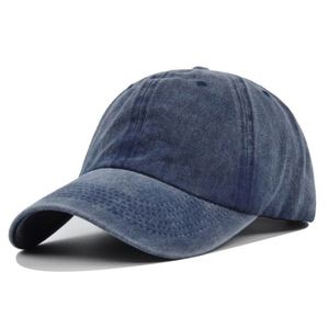 Casquettes de baseball personnalisées avec logo brodé, en stock, pas chères, casquettes de baseball simples, vente en gros, casquettes de baseball 100% coton lavé - Product Image 5