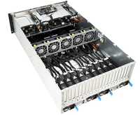 Serveur en rack 4U ESC8000A-E12 double série 9004 prenant en charge 8 modules GPU de 141 Go PCIe 5.0 pour l'entraînement IA et le calcul HPC, Chine