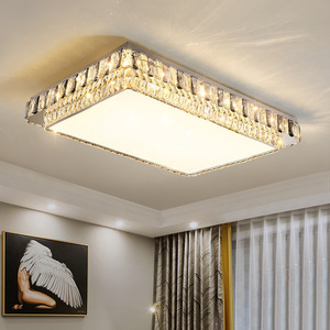 Control remoto araña de techo de cristal iluminación superficie montada Luz de techo led para dormitorio - Product Image 5