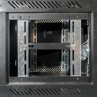 Rack de Servidor de Pared de 19 Pulgadas, 4U, SPCC, con Certificación CE, RoHS e ISO, Tamaño Personalizado, Gabinete de Red con Puerta de Vidrio para Uso Doméstico