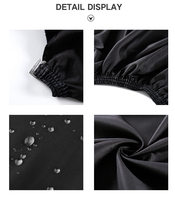 Kefei Vente en gros Logo personnalisé Cape de coiffeur avec logo imperméable à l'eau entièrement imprimée pour salon de coiffure avec logo