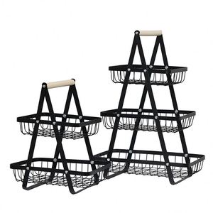 3-Tier Detachable Stainless Steel Multifunction Spice <b>Storage</b> Rack <b>Kitchen</b> Organizer for Spice <b>Storage</b> - Product Image 1