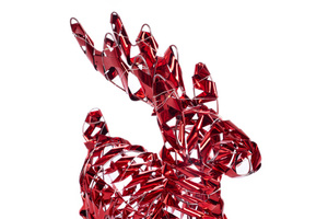 New Design Customizable Ornament Christmas Gift Set <b>Decorations</b> Plastic Metal Standing Reindeer Treesmas Indoor/Outdoor China - Product Image 5