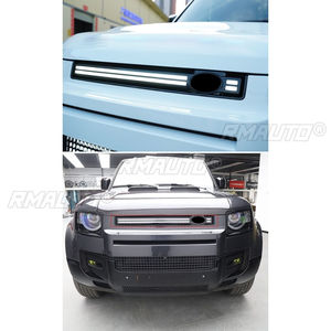 Parrilla Decorativa LED para Parachoques de Coche, Kit de Carrocería, Parrilla Delantera Compatible con Defender 90 110 130 2020-2024, Pieza Exterior - Product Image 5
