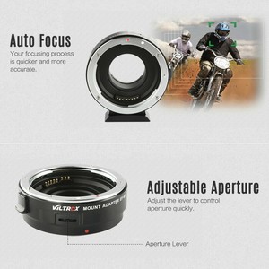 อะแดปเตอร์เลนส์อัตโนมัติ Viltrox EF-M1 อลูมิเนียมสำหรับ EF-S EF เป็น M4/3 CAM น้ำหนัก 115 กรัม ผลิตแบบแม่พิมพ์ส่วนตัว สำหรับกล้องดิจิตอล - Product Image 4