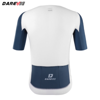 Maillot de cyclisme Darevie Sportswear, design personnalisé, une pièce, léger, pull à manches courtes