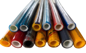 خرطوم رش عالي الجودة 200 بار 8.5 مم من البولي فينيل كلوريد معزز بألياف البوليستر المجدولة مع وصلات للرش الزراعي - Product Image 3